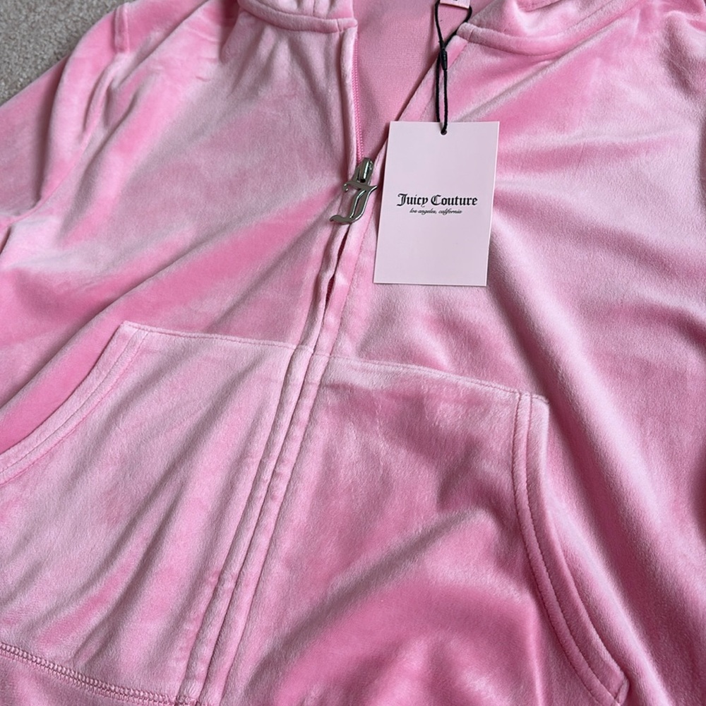 Juicy Couture Tracksuit Pink Hot Hot Size Large NWT - Picture 8 of 14